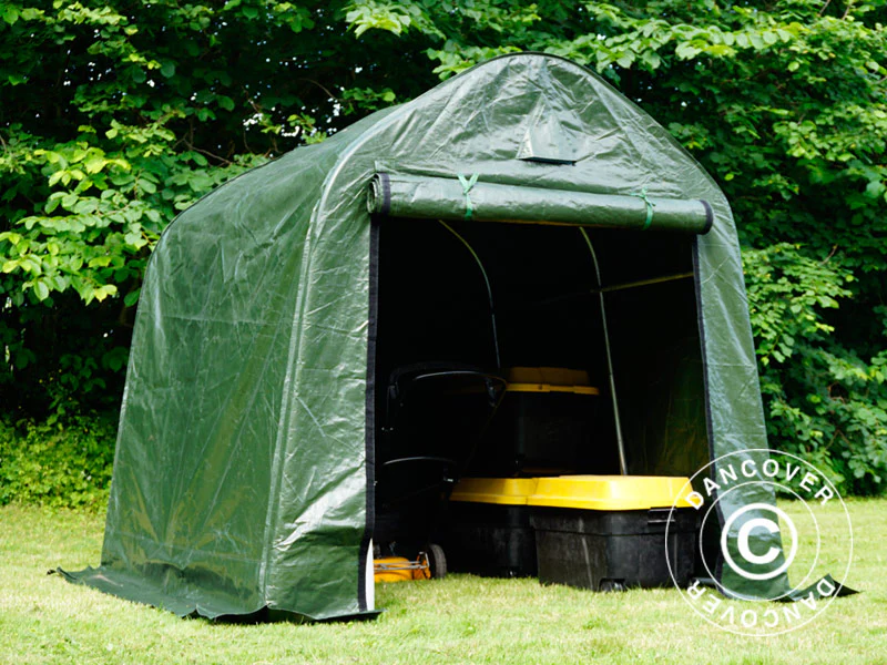 Oppbevaringstelt PRO 2x2x2m PE, Grønn - Image 8