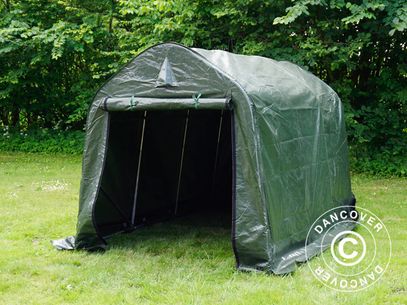 Oppbevaringstelt PRO 2x3x2m PE, Grønn - Image 5