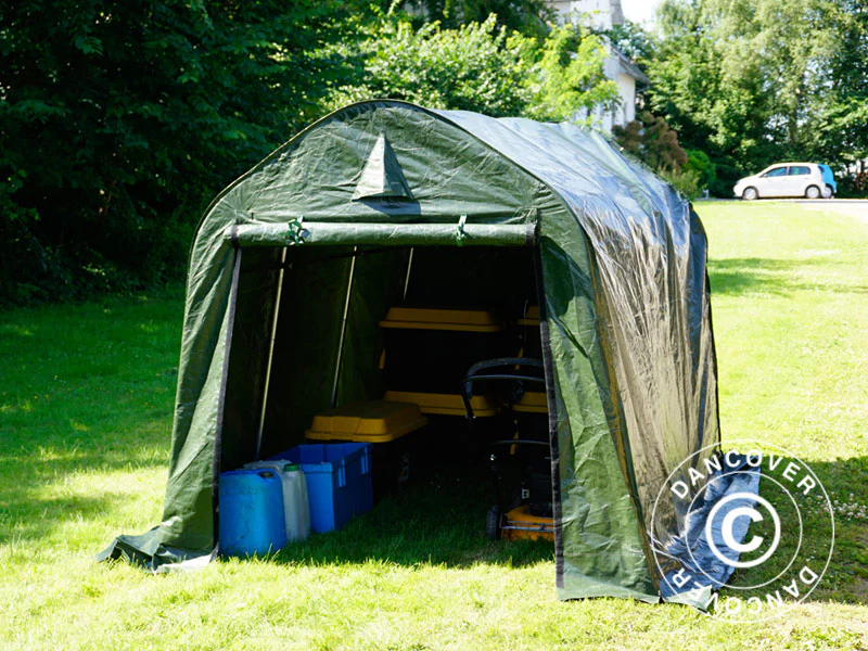 Oppbevaringstelt PRO 2x3x2m PE, Grønn - Image 7