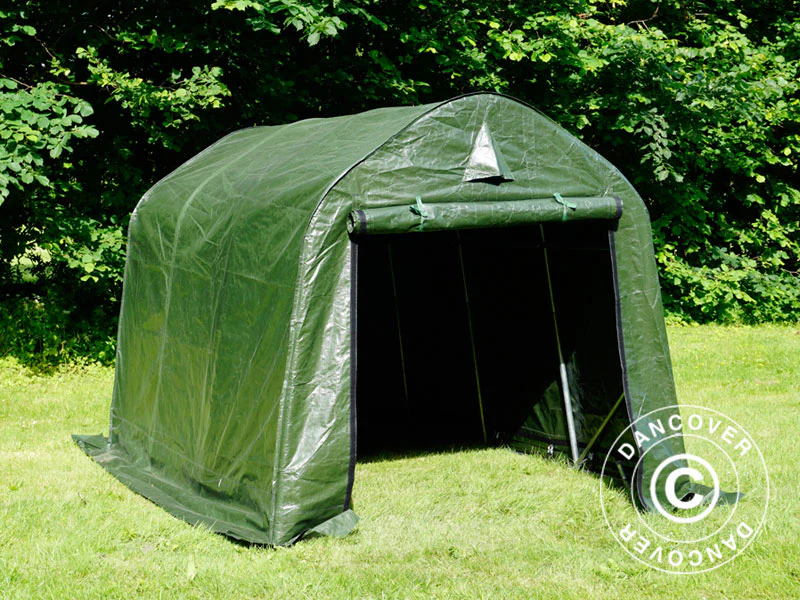 Oppbevaringstelt PRO 2x3x2m PE, Grønn - Image 9