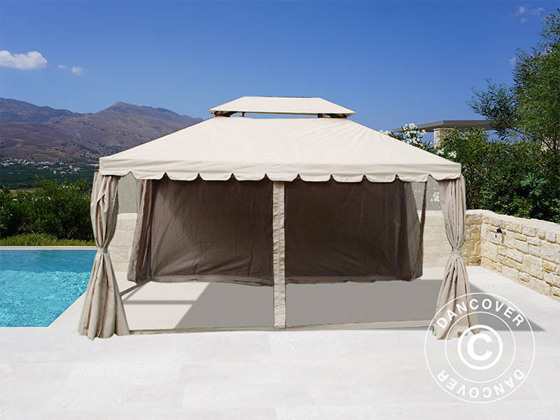 Paviljong Osiris 3x4m, Sand - Image 7