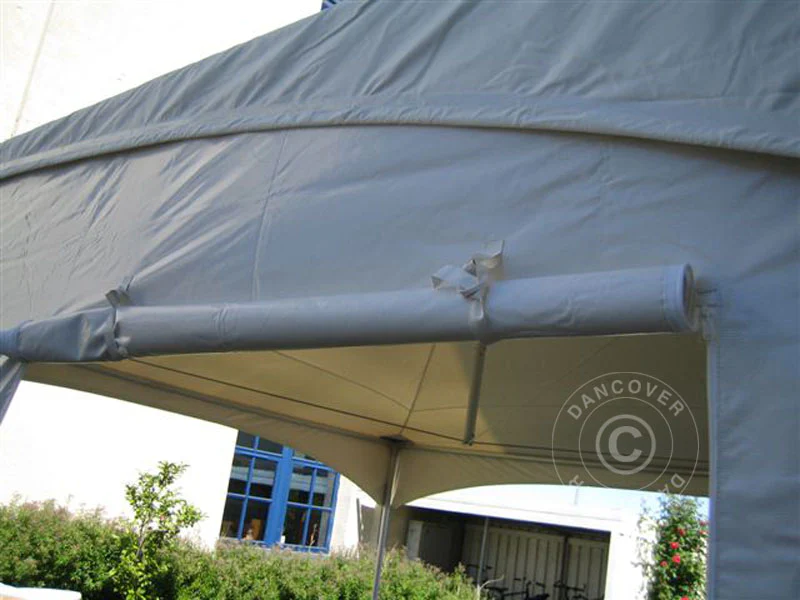 Pagoda partytelt PartyZone 3x3m, PVC, hvit - Image 8