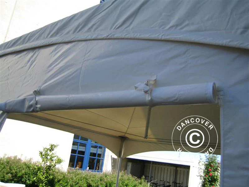 Pagoda partytelt PartyZone 5x5m, PVC, hvit - Image 10