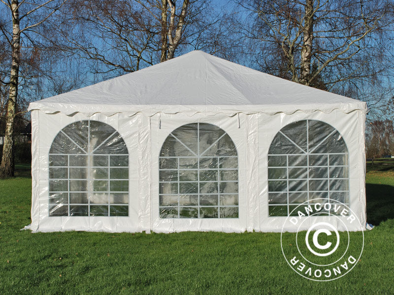 Pagode telt Exclusive 6x6m PVC, Hvit - Image 7