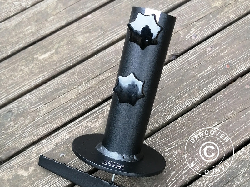 Parasoll base for tre terrasse, Svart - Image 3