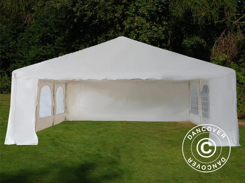 Partytelt Basic 6x6m PVC 700, Hvit - Image 4