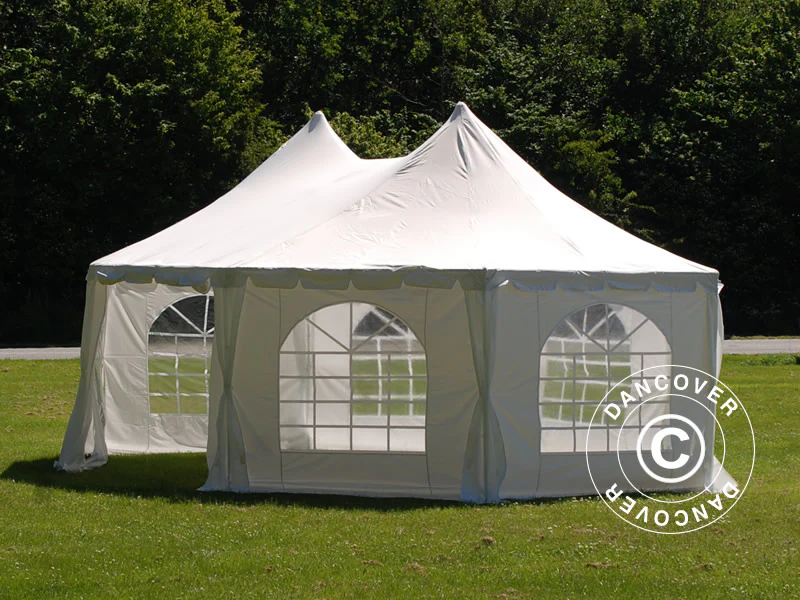 Partytelt Elegance 6,8x5m, hvit - Image 2