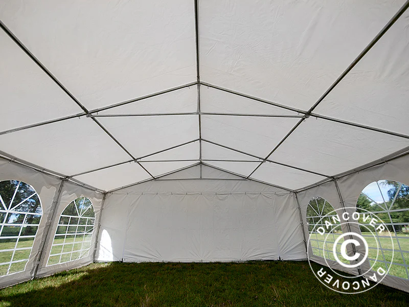 Partytelt Exclusive 6x10m PVC 900, Hvit - Image 11