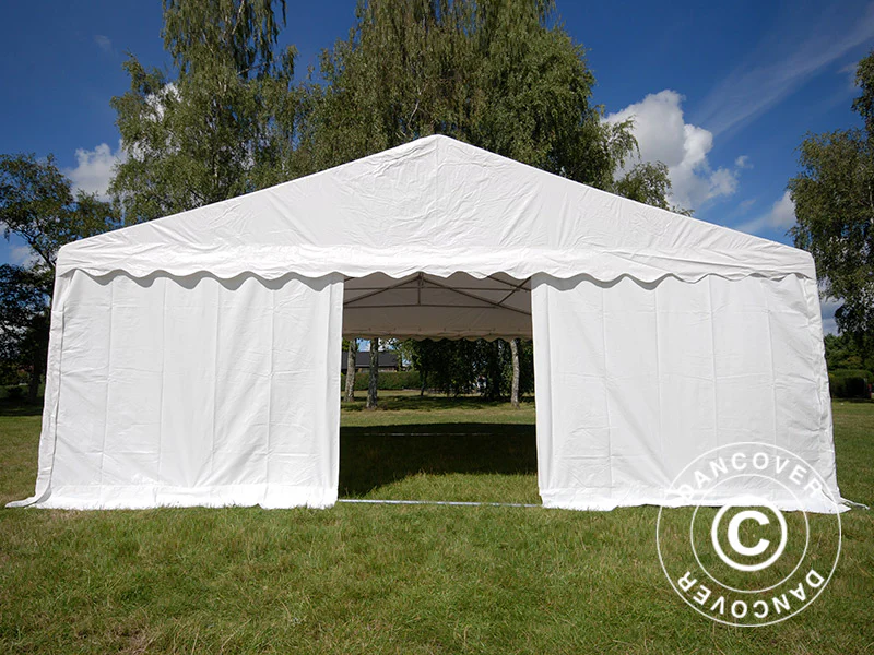 Partytelt Exclusive 6x10m PVC 900, Hvit - Image 5