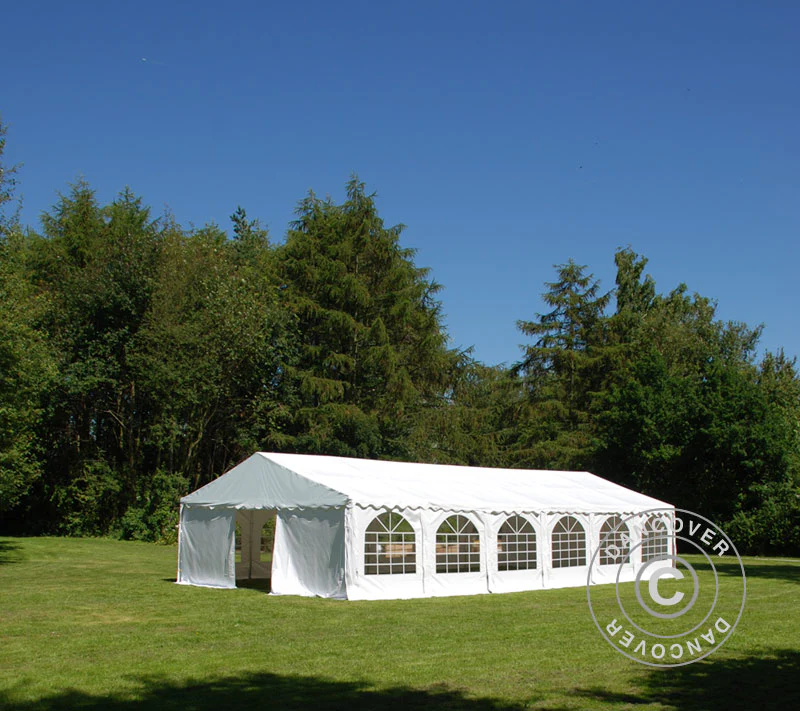 Partytelt Exclusive 6x12m PVC 900, Hvit - Image 14