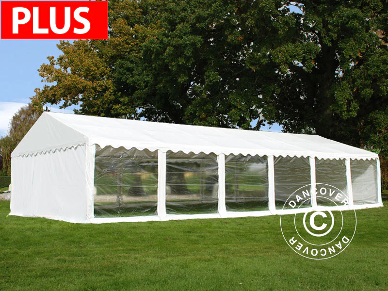Partytelt Exclusive 6x12m PVC 900, Hvit, Panorama - Image 6