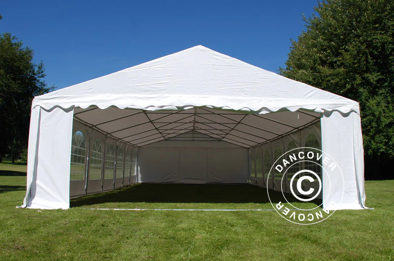 Partytelt, Exclusive CombiTents® 900 6x12m, 4 i 1, Hvit - Image 6