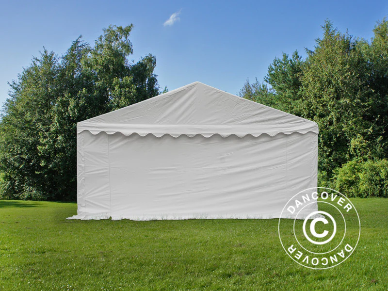 Partytelt Original 4x10m PVC 900, Hvit - Image 4