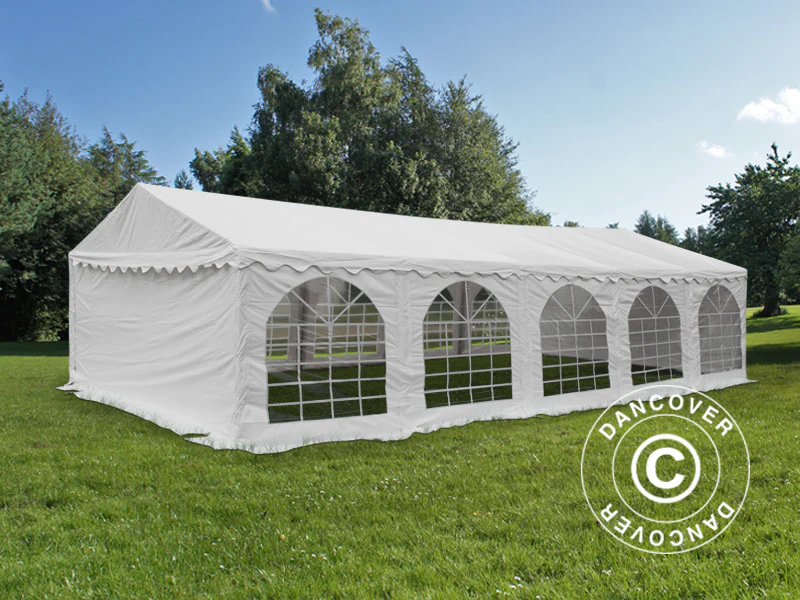 Partytelt Original 5x10m PVC 900, Hvit - Image 11
