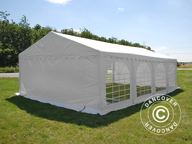 Partytelt Original 5x8m PVC 900, Hvit - Image 4