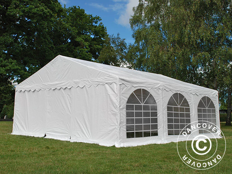 Partytelt Original 6x6m PVC 900, Hvit - Image 12