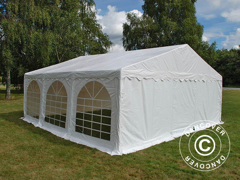 Partytelt Original 6x6m PVC 900, Hvit - Image 13