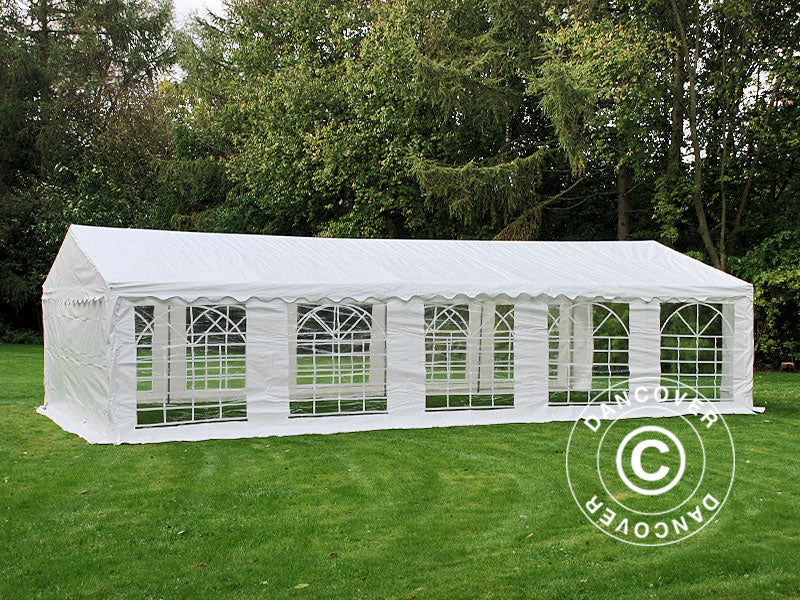 Partytelt PLUS 4x10m PE 700, Hvit - Image 4