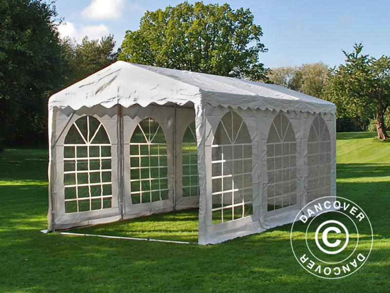 Partytelt SEMI PRO Plus 3x6m PVC 900, Hvit - Image 10
