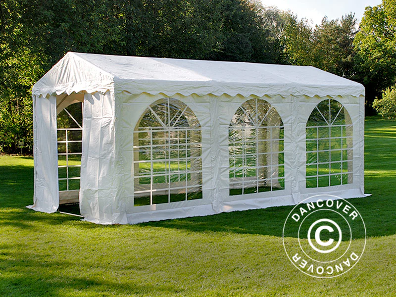 Partytelt SEMI PRO Plus 3x6m PVC 900, Hvit - Image 14
