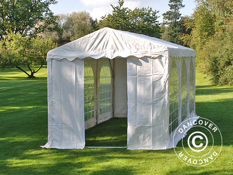 Partytelt SEMI PRO Plus 3x6m PVC 900, Hvit - Image 15