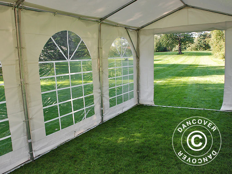 Partytelt SEMI PRO Plus 3x6m PVC 900, Hvit - Image 19