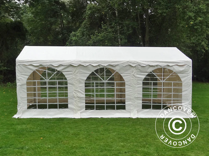 Partytelt SEMI PRO Plus 3x6m PVC 900, Hvit - Image 2