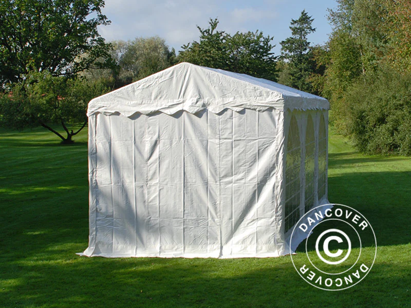 Partytelt SEMI PRO Plus 3x6m PVC 900, Hvit - Image 6