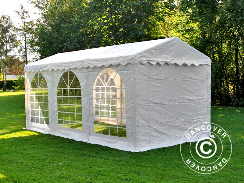 Partytelt SEMI PRO Plus 3x6m PVC 900, Hvit - Image 8