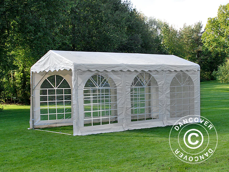 Partytelt SEMI PRO Plus 3x6m PVC 900, Hvit - Image 9