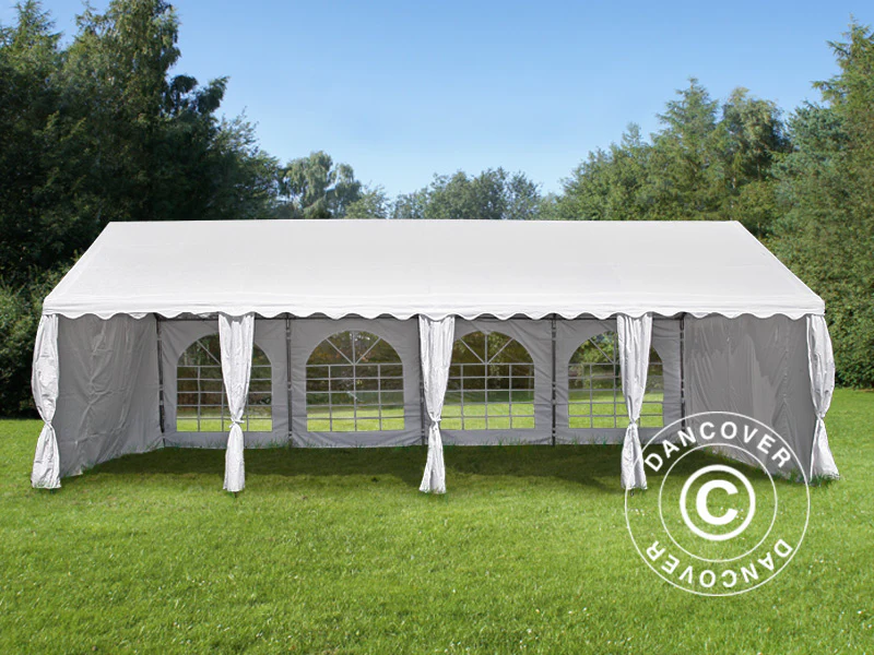 Partytelt UNICO 4x8m, Hvit - Image 10