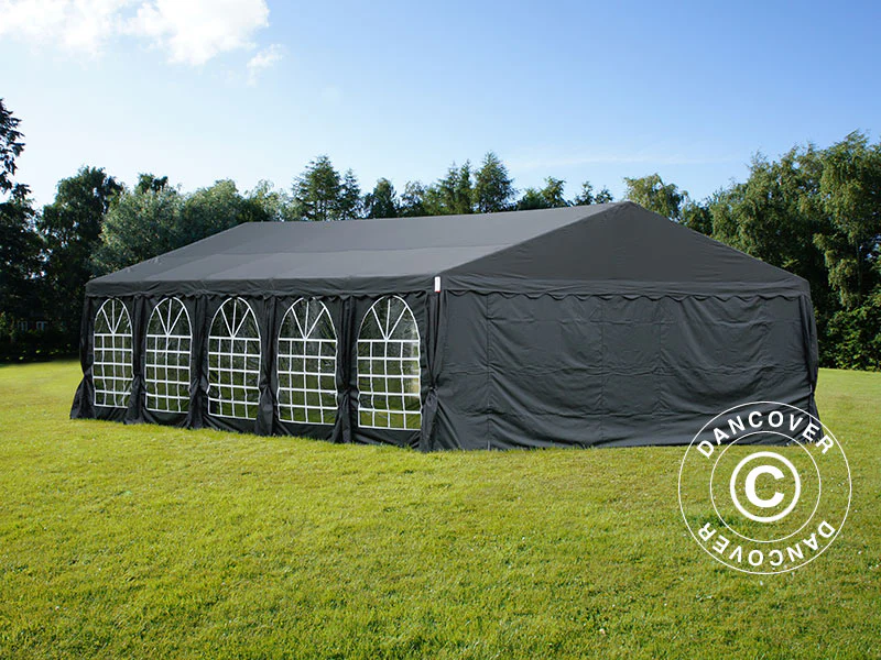 Partytelt UNICO 5x10m, Svart - Image 10