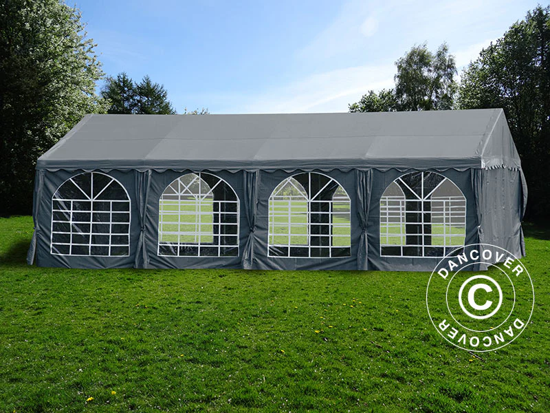 Partytelt UNICO 5x8m. Mørk grå - Image 2