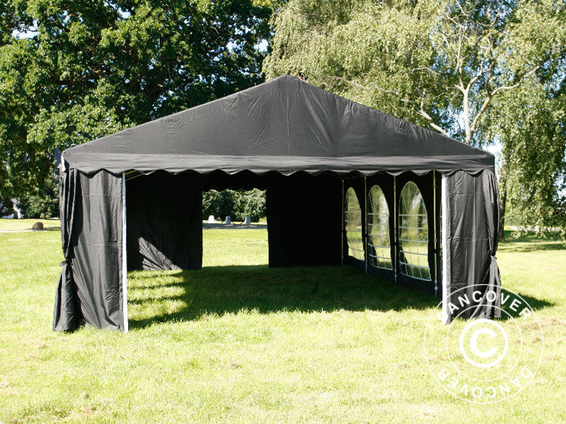 Partytelt UNICO 5x8m, Svart - Image 8