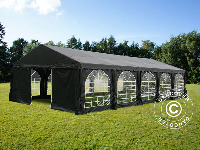 Partytelt UNICO 6x12m, Svart - Image 10