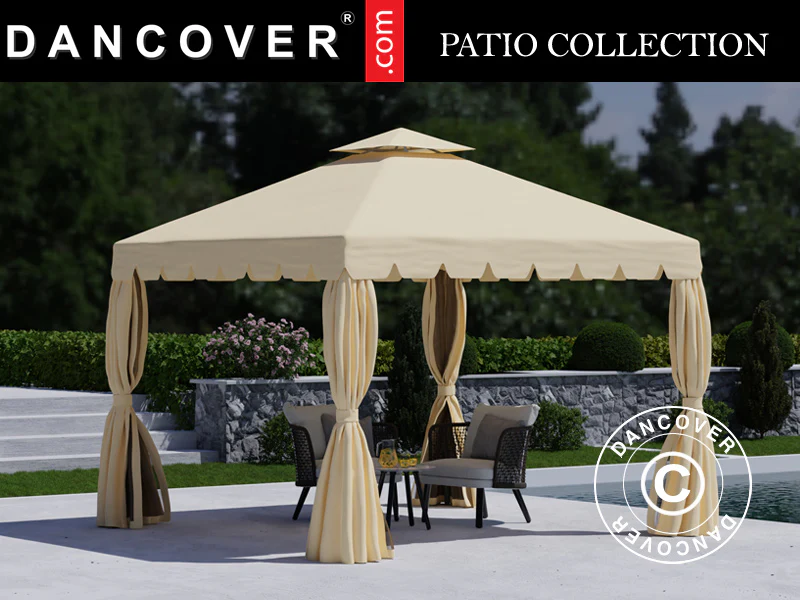 Paviljong Osiris 3x3m, Sand