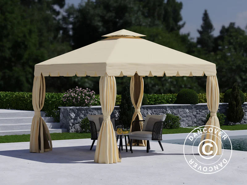 Paviljong Osiris 3x3m, Sand - Image 2