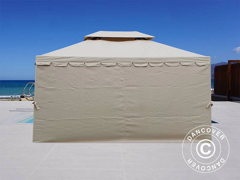Paviljong Osiris 3x4m, Mørk Beige - Image 7