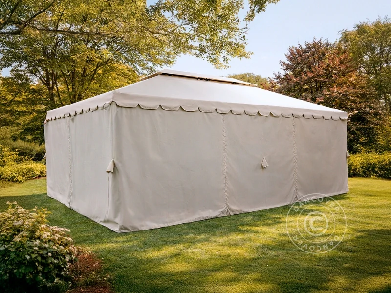 Paviljong Osiris 3x6m, Sand - Image 4