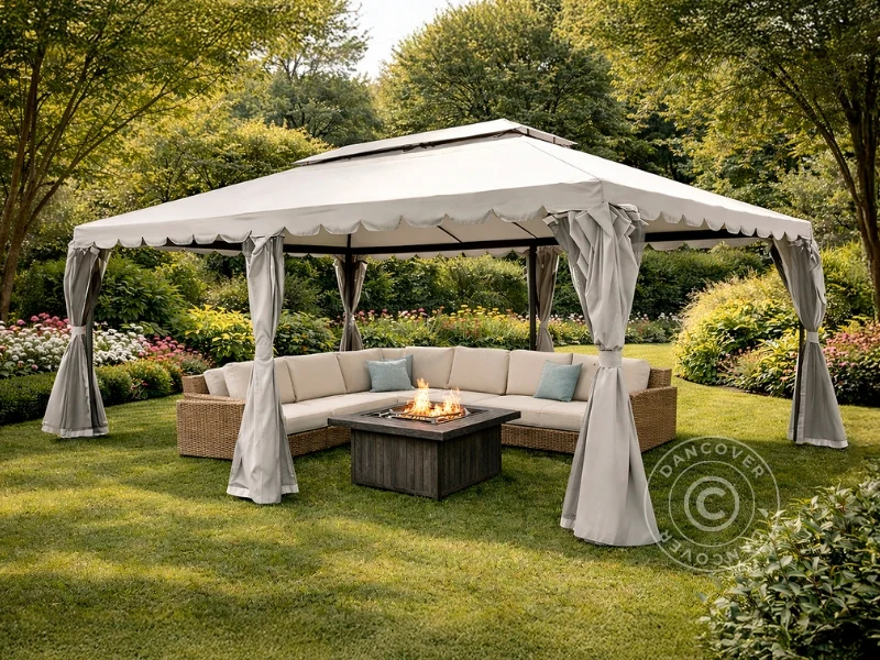 Paviljong Osiris 4x6m, Sand