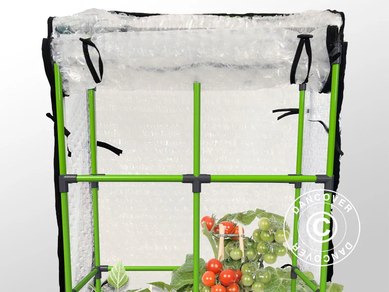 Plantekasse CityJungle inkl. vintertrekk, selvvanningsboks, 62x33x128cm, Antrasitt - Image 4