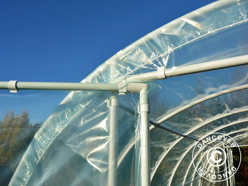 Polytunnel Drivhus 130, 3x6x2,1m, 18m², Transparent - Image 10