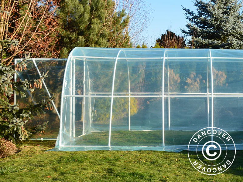Polytunnel Drivhus 130, 3x6x2,1m, 18m², Transparent - Image 6