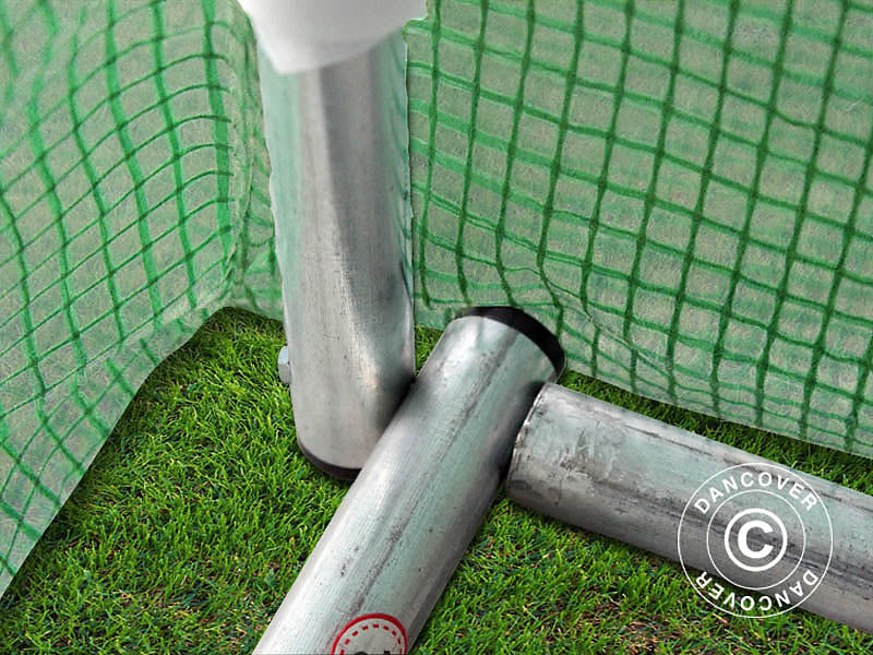 Polytunnel Drivhus 2x4,5x2m, 9m², Grønn - Image 9