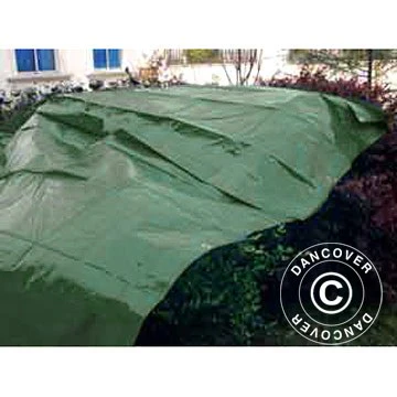 Presenning 2,5x3,6m (15 stk), PE 65g/m², Grønn - Image 10