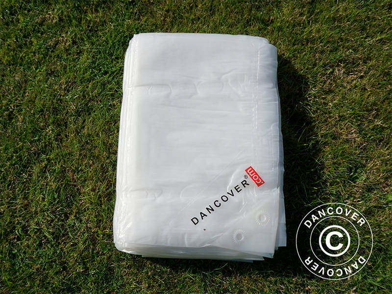 Presenning 5x8 m, PE 90 g/m², transparent - Image 4