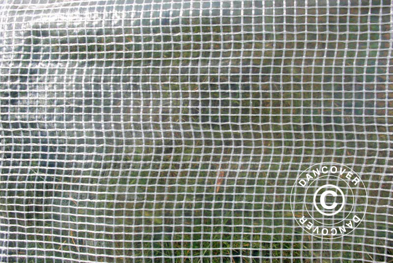 Presenning 5x8m, Nettingforsterket PE 200g/m², Transparent - Image 4