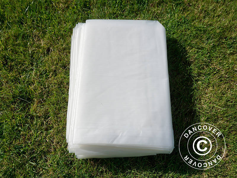 Presenning 6x10 m, PE 90 g/m², transparent - Image 10