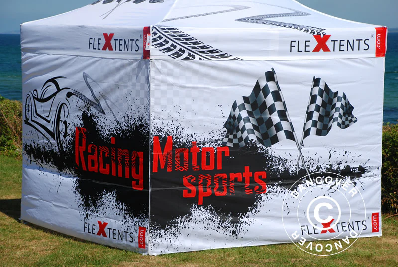 Printet sidevegg 3m for FleXtents PRO - Image 9