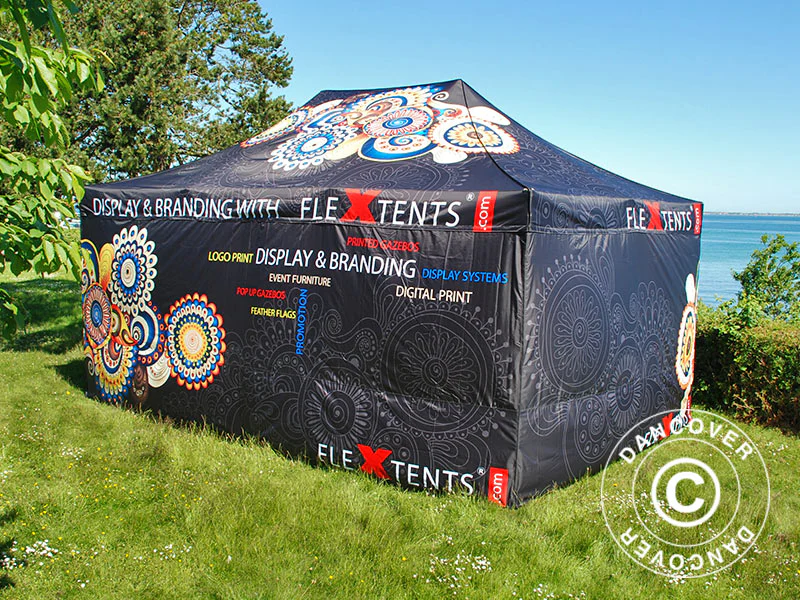 Printet sidevegg 6m for FleXtents PRO 4x6m - Image 10